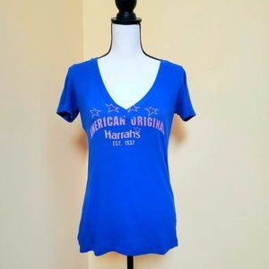 American Original Harrah's official T Shirt -~M